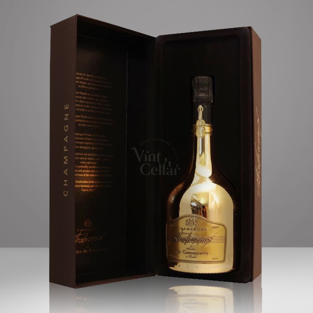 Champagne Charles de Cazanove Stradivarius Gold 2009 (Gift Box