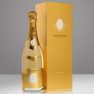 Champagne Louis Roederer Cristal Brut 2014 with gift box