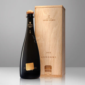 Champagne Henri Giraud Argonne 2013 with Gift Box